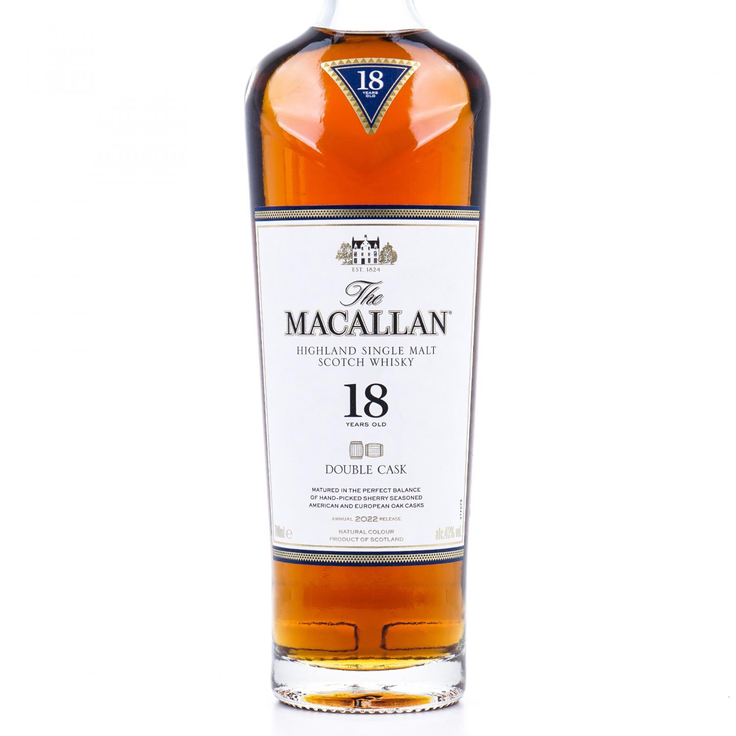 【附X光图】Macallan 麦卡伦 18年 Double Cask 2022
