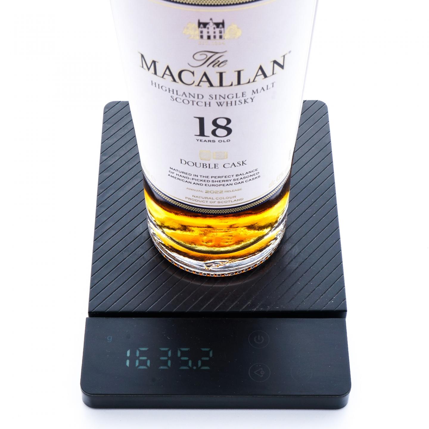 【附X光图】Macallan 麦卡伦 18年 Double Cask 2022