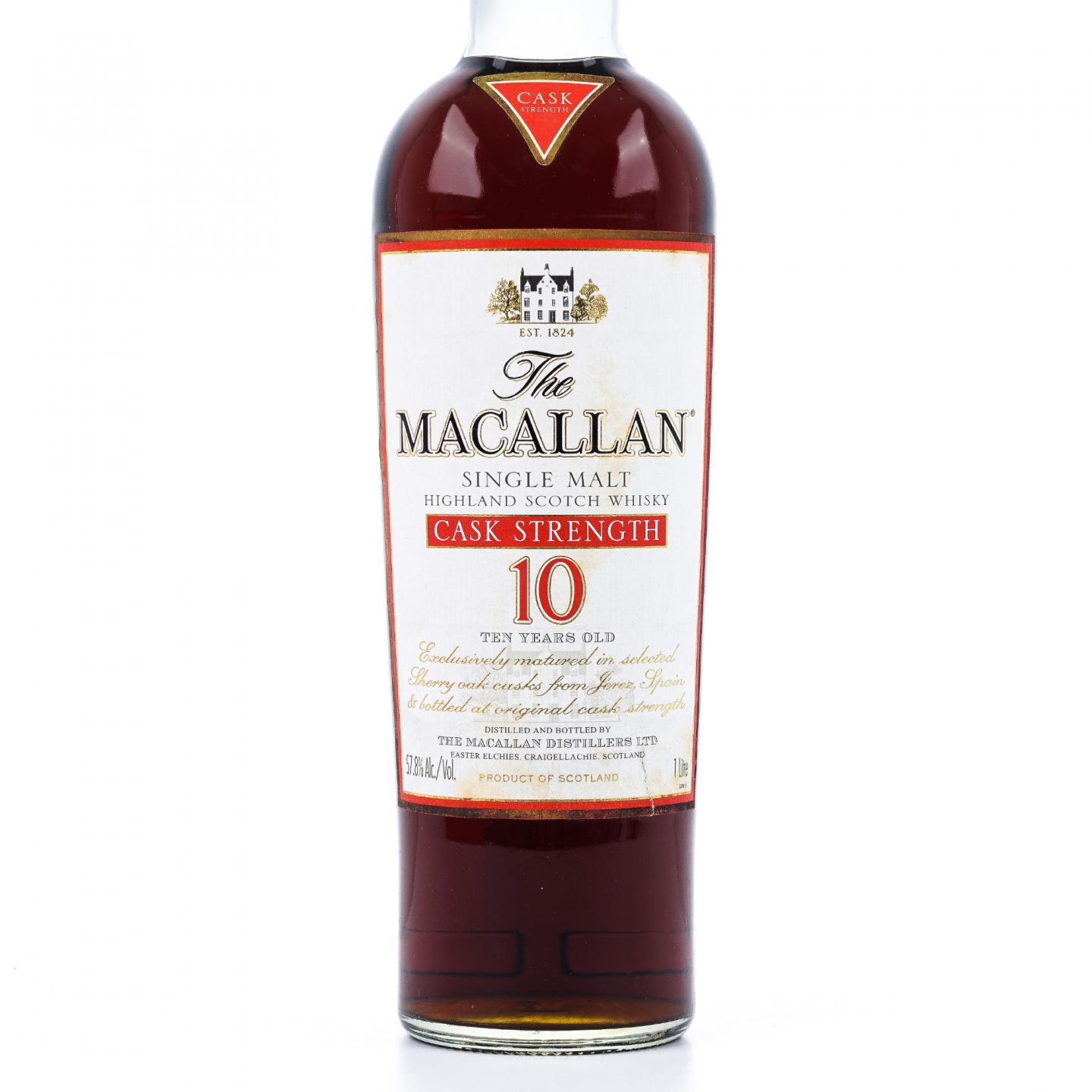Macallan 麦卡伦 10年 桶强 1升装 57.8%vol.