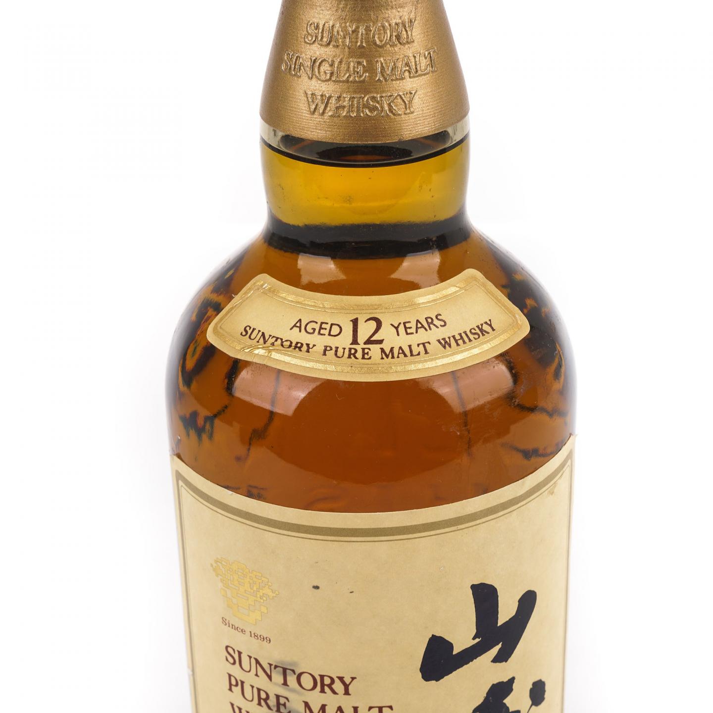 山崎 12年 金花标 Pure Malt 750ml