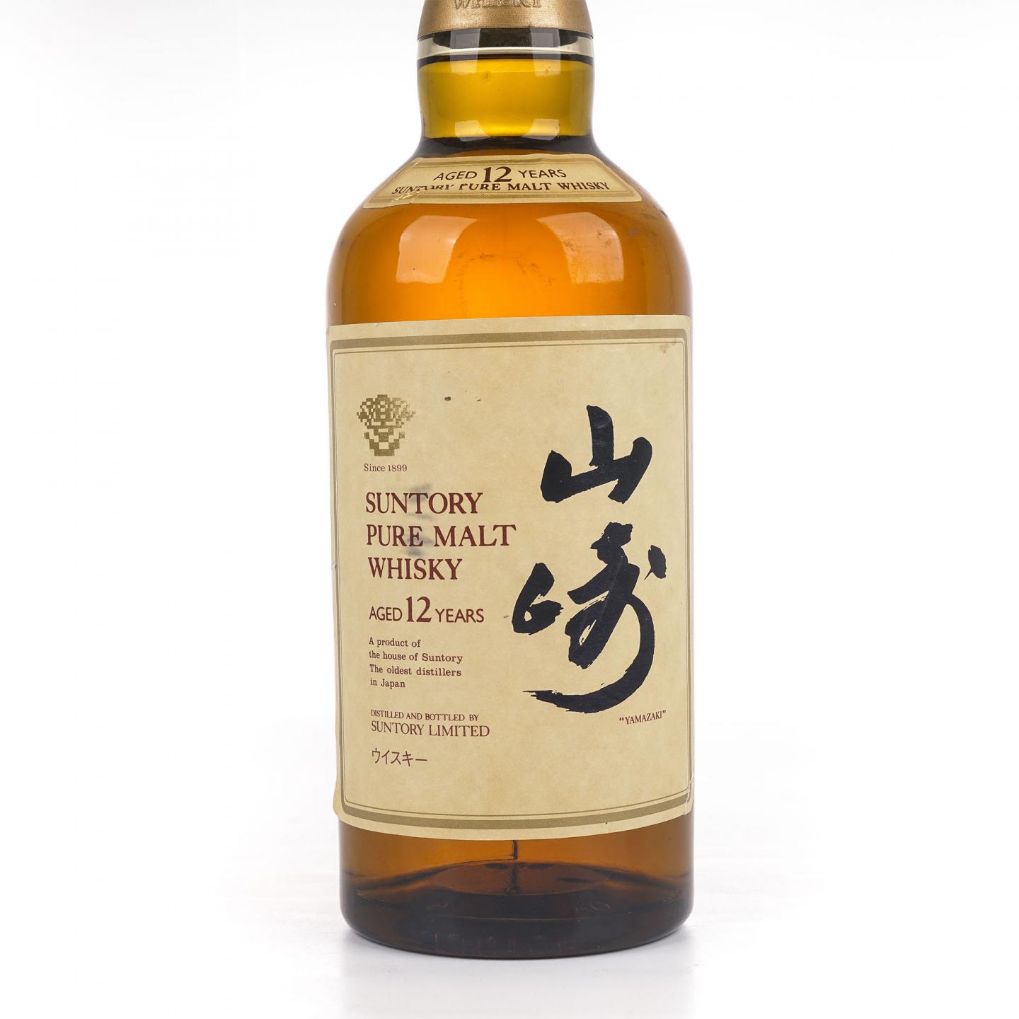 山崎 12年 金花标 Pure Malt 750ml