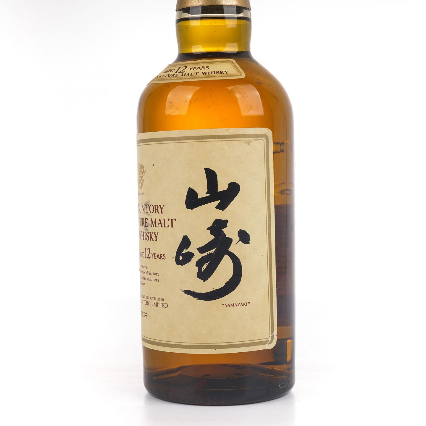 山崎 12年 金花标 Pure Malt 750ml