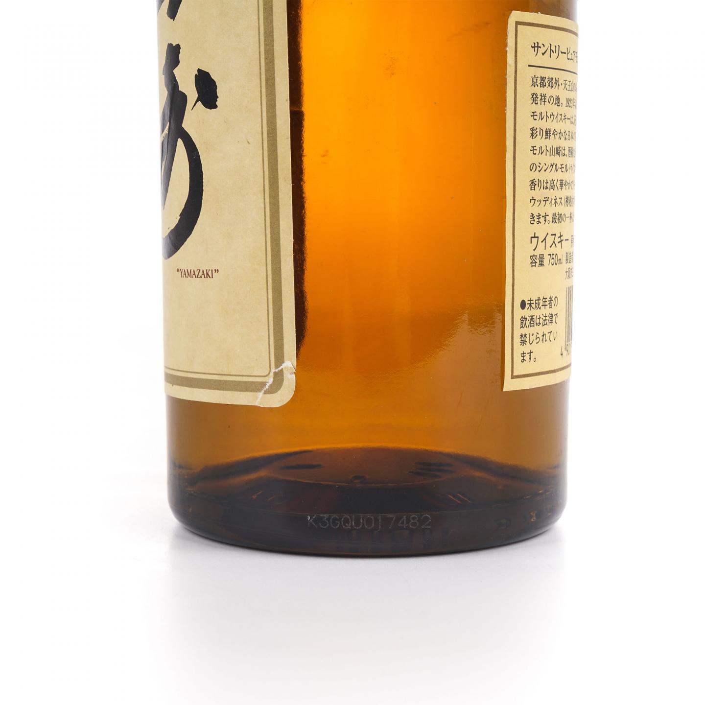 山崎 12年 金花标 Pure Malt 750ml