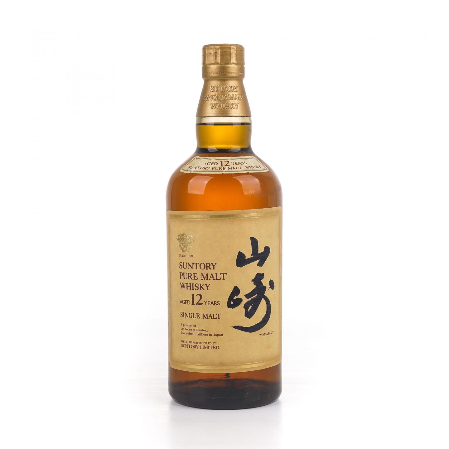 山崎 12年 金花标 Pure Malt 750ML