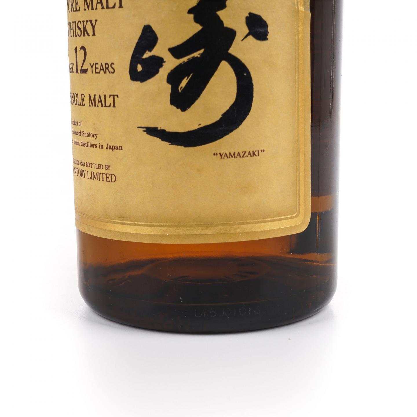 山崎 12年 金花标 Pure Malt 750ML