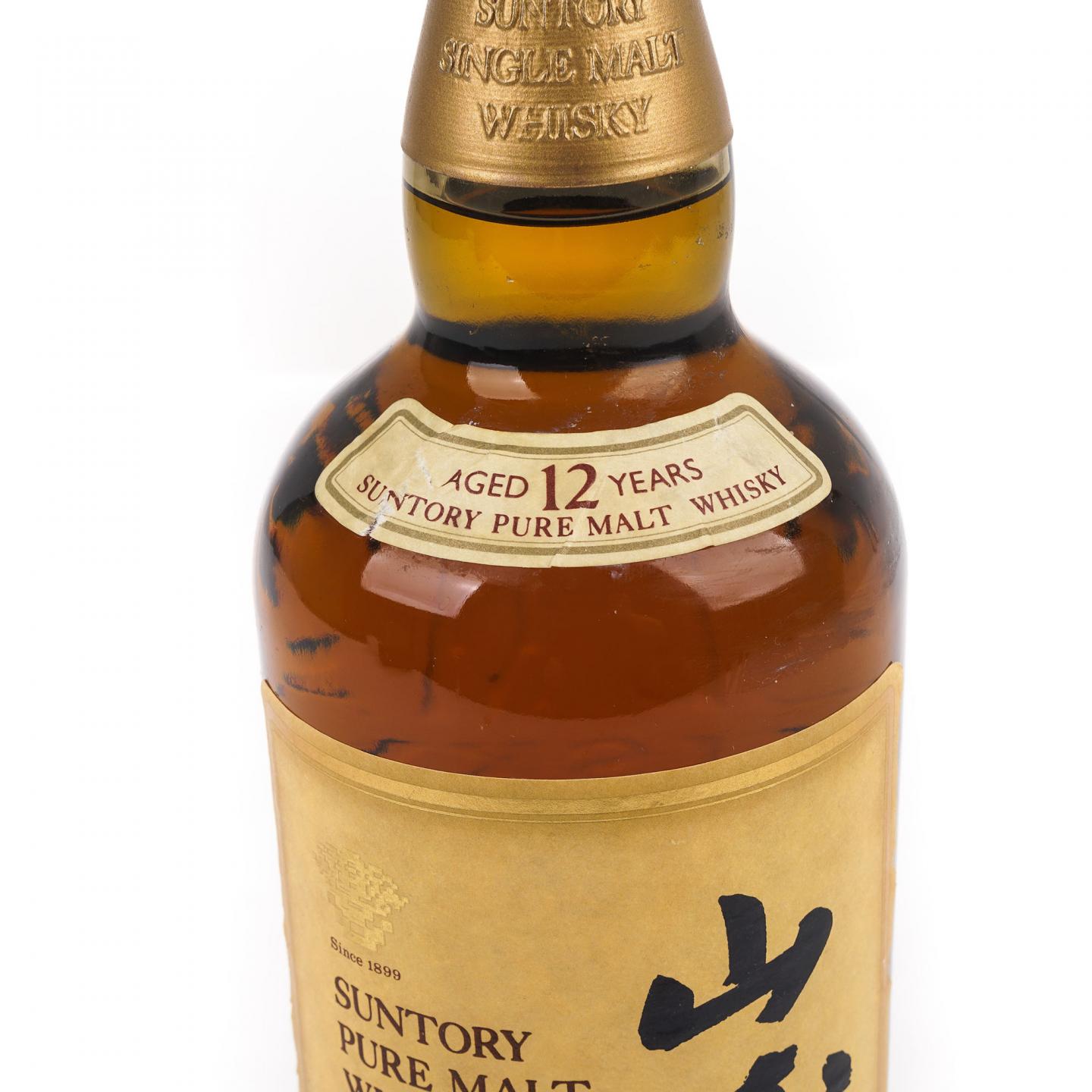 山崎 12年 金花标 Pure Malt 750ML