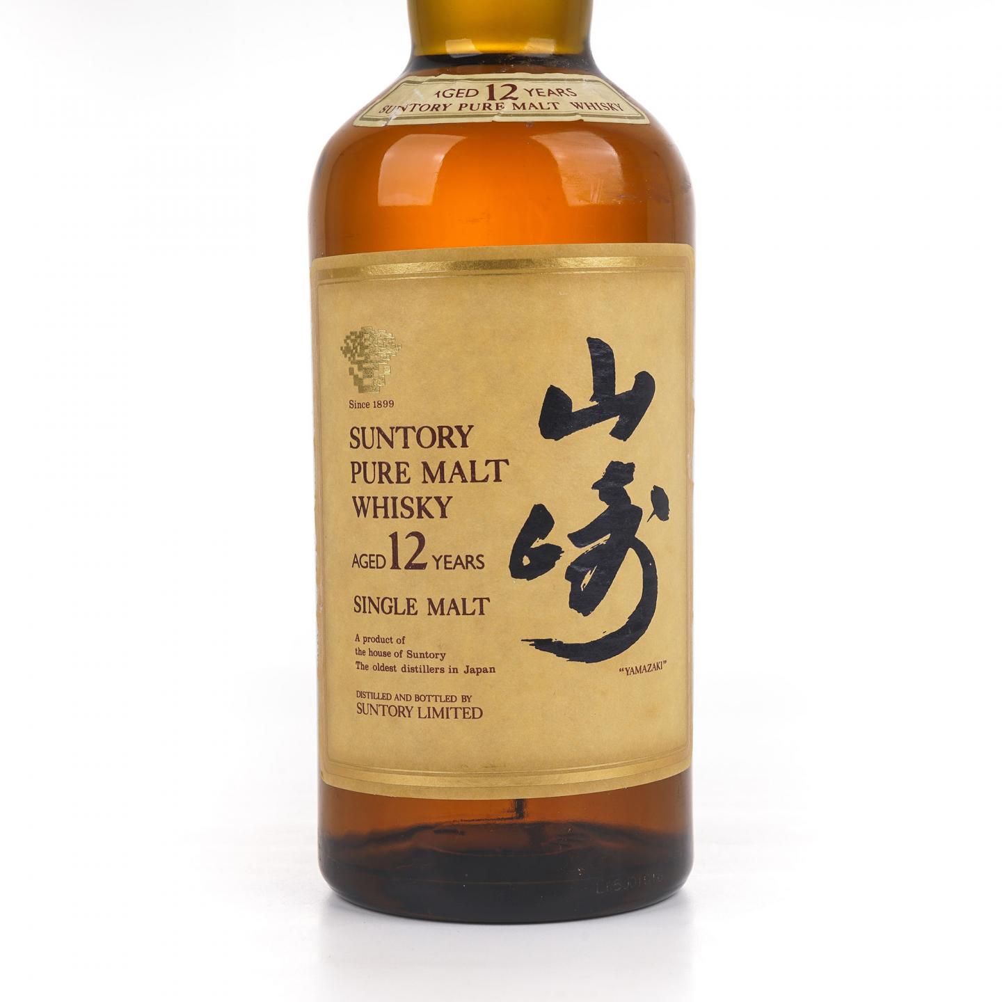 山崎 12年 金花标 Pure Malt 750ML