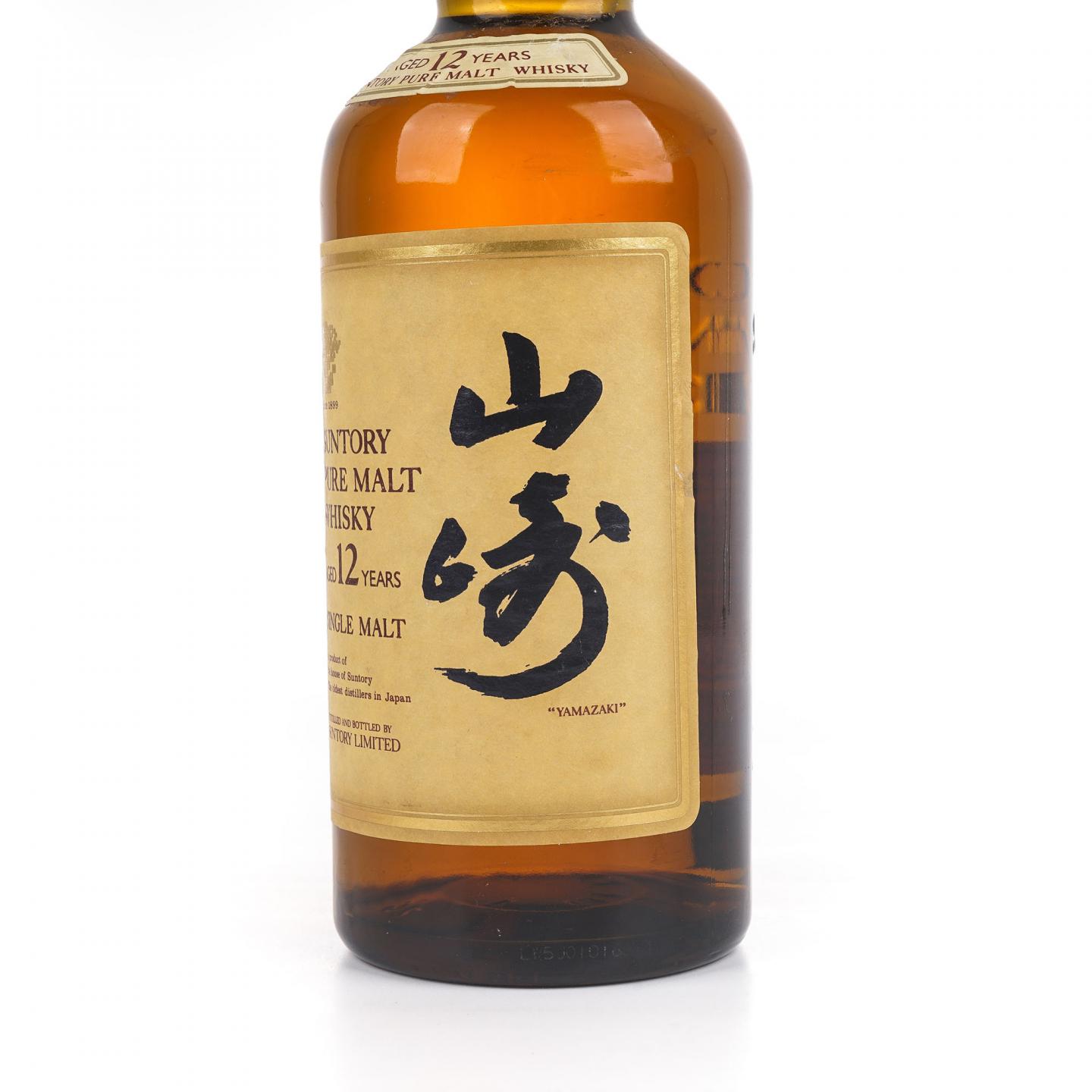 山崎 12年 金花标 Pure Malt 750ML