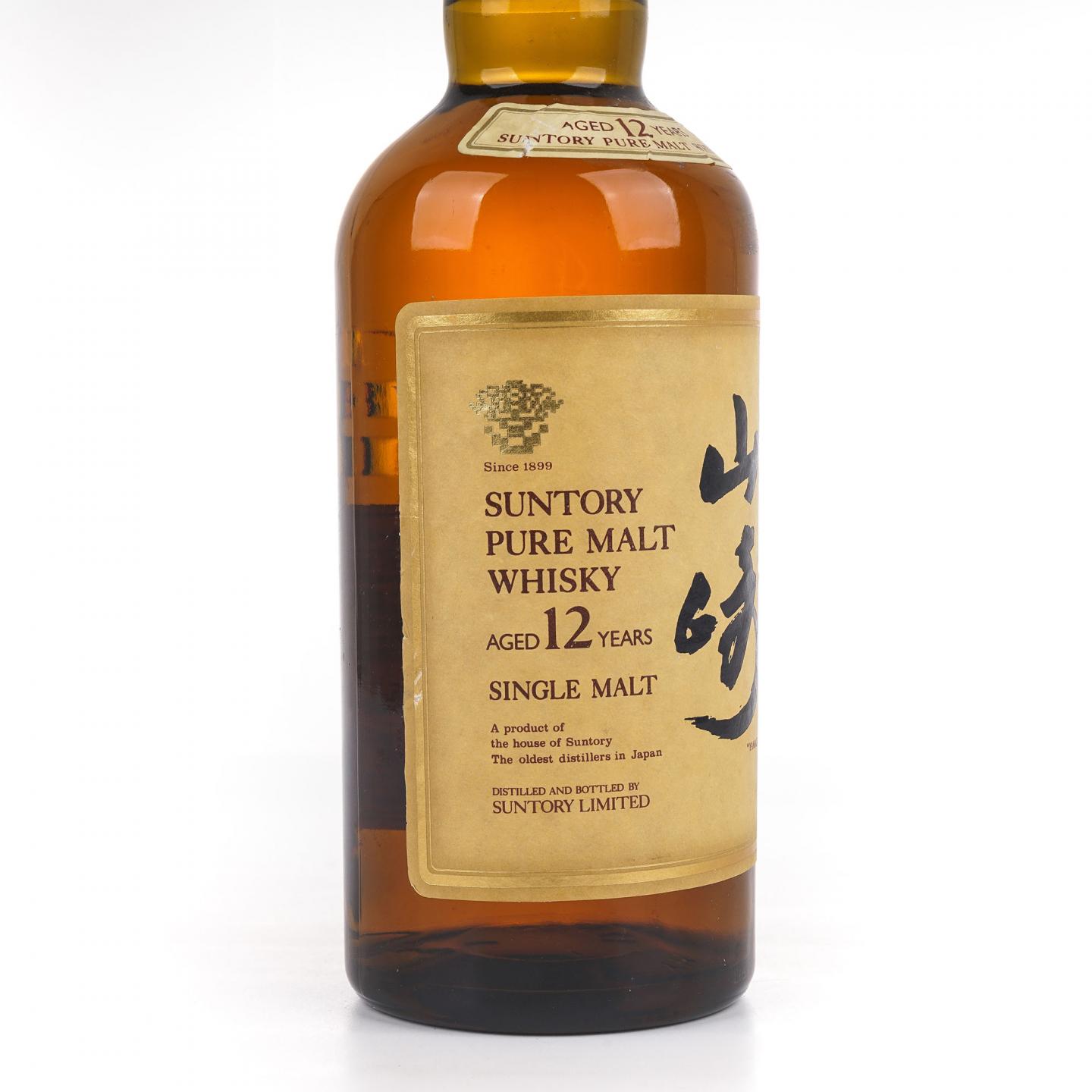 山崎 12年 金花标 Pure Malt 750ML