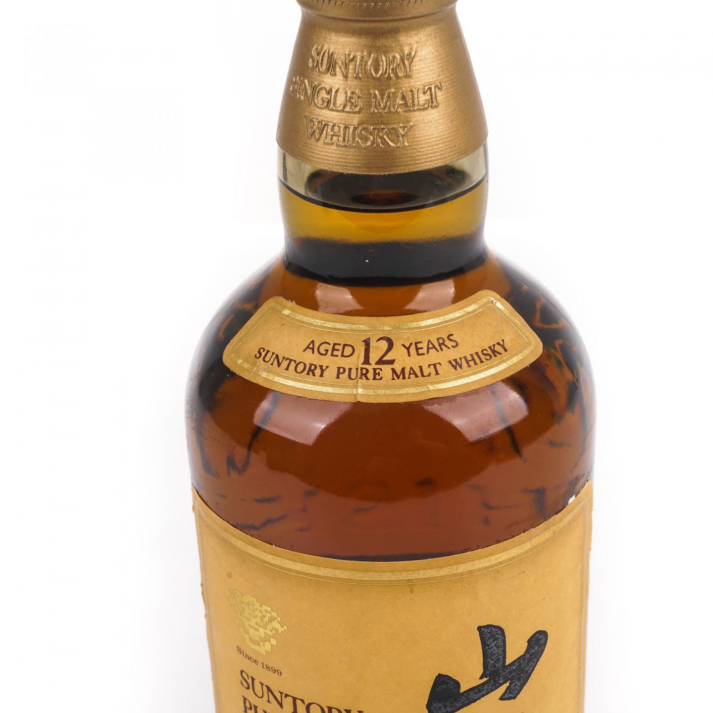 山崎 12年 Pure Malt 金花标 750ml