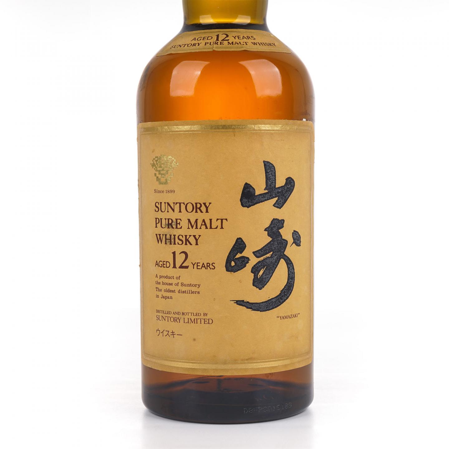 山崎 12年 Pure Malt 金花标 750ml