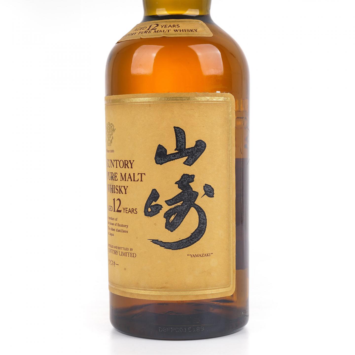 山崎 12年 Pure Malt 金花标 750ml