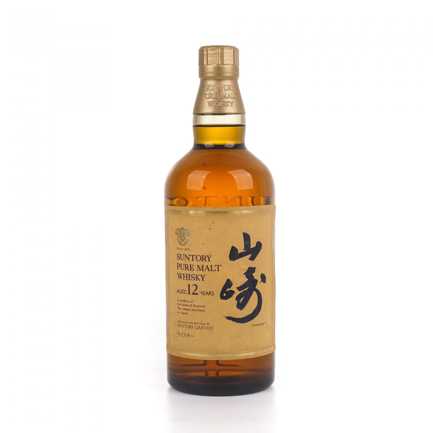 山崎 12年 Pure Malt 金花标 750ML