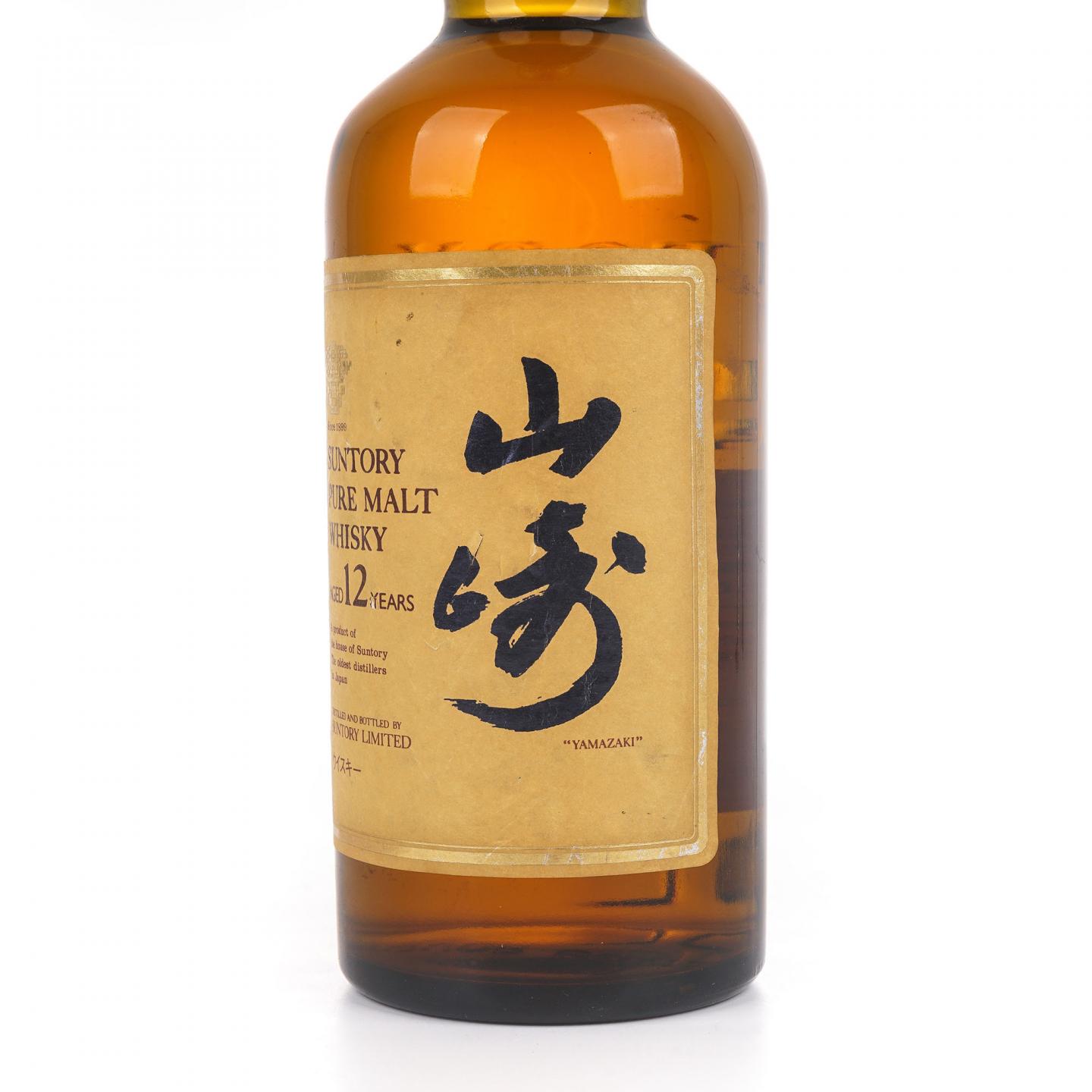 山崎 12年 Pure Malt 金花标 750ML