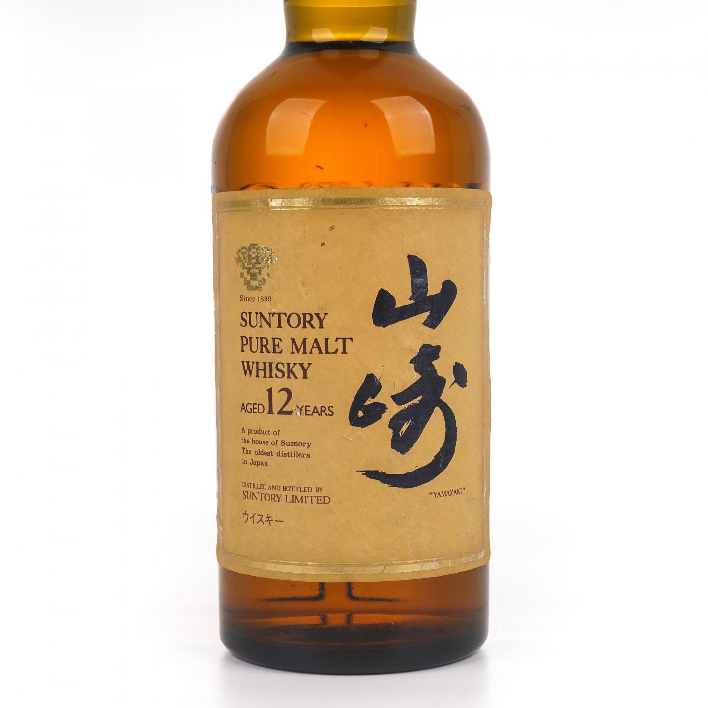 山崎 12年 Pure Malt 金花标 750ML