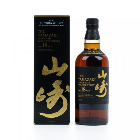 山崎 18年 黑标金字 No.1013440