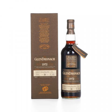 Glendronach 格兰多纳 39年 1972-2011 雪莉单桶#712