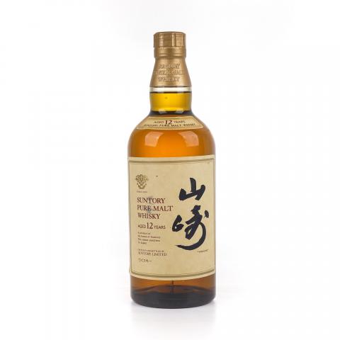 山崎 12年 金花标 Pure Malt 750ml