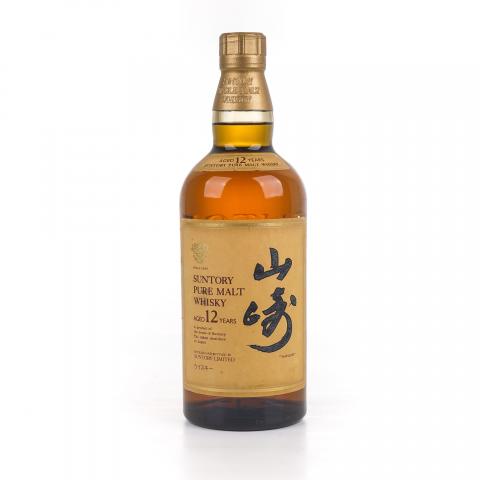 山崎 12年 Pure Malt 金花标 750ml
