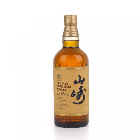 山崎 12年 Pure Malt 金花标 750ML