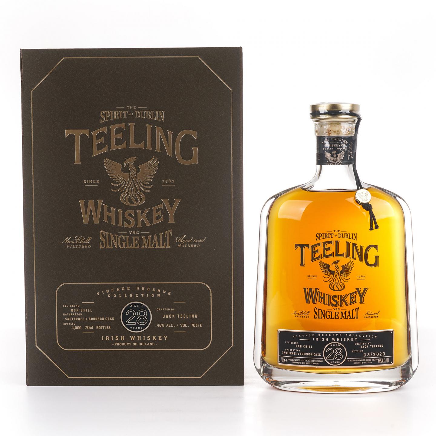 Teeling 帝霖 28年 2020 Vintage Reserve Collection 46%Vol.