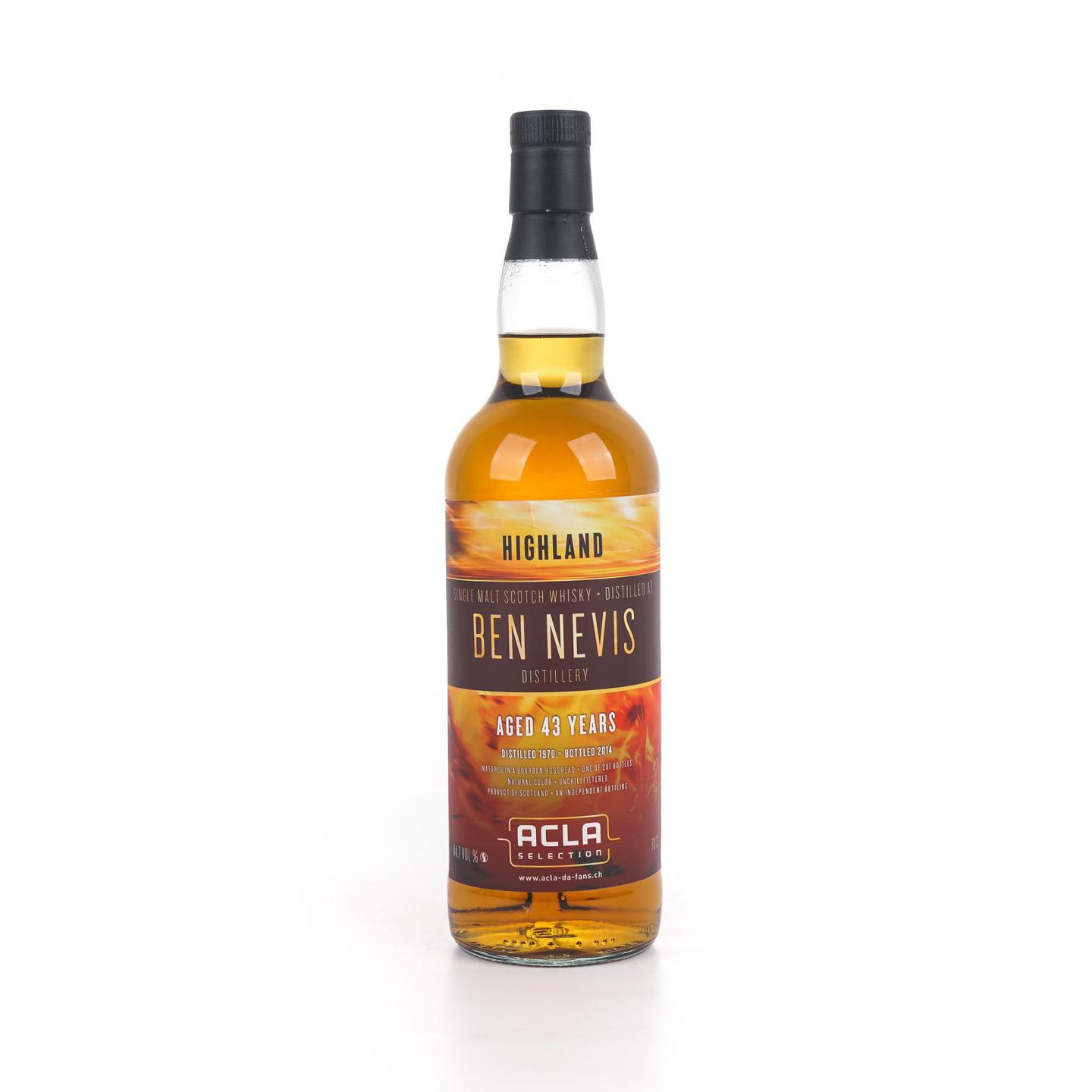 Ben Nevis 本尼维斯 43年 1970-2014 AdF 44.7%Vol.