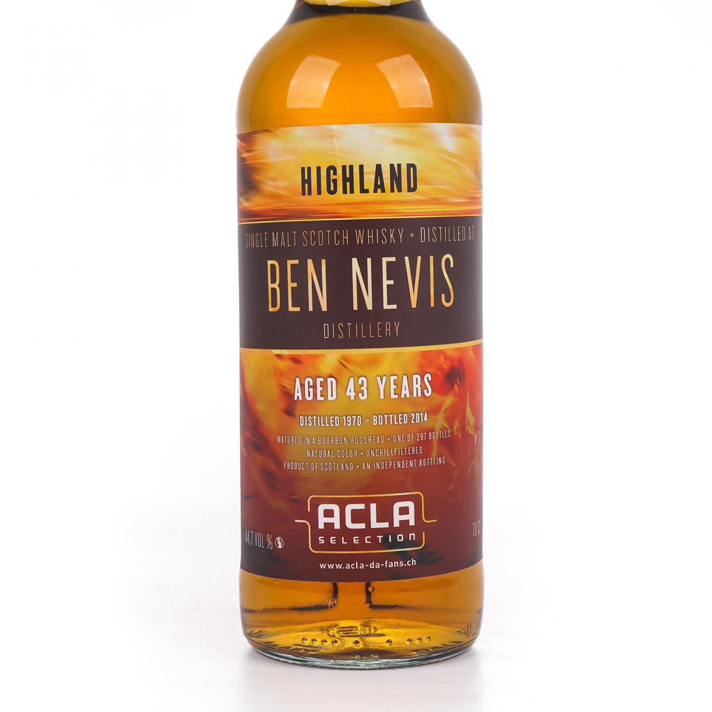 Ben Nevis 本尼维斯 43年 1970-2014 AdF 44.7%Vol.