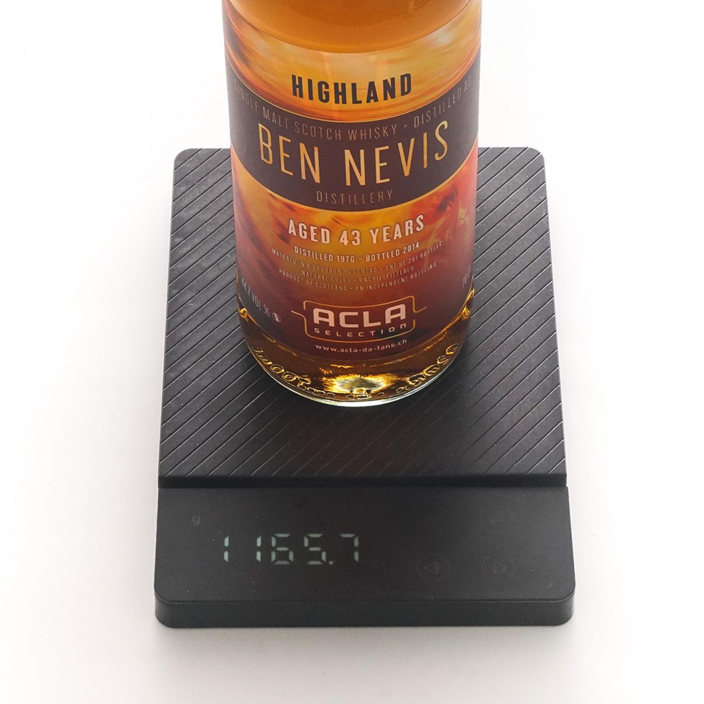 Ben Nevis 本尼维斯 43年 1970-2014 AdF 44.7%Vol.