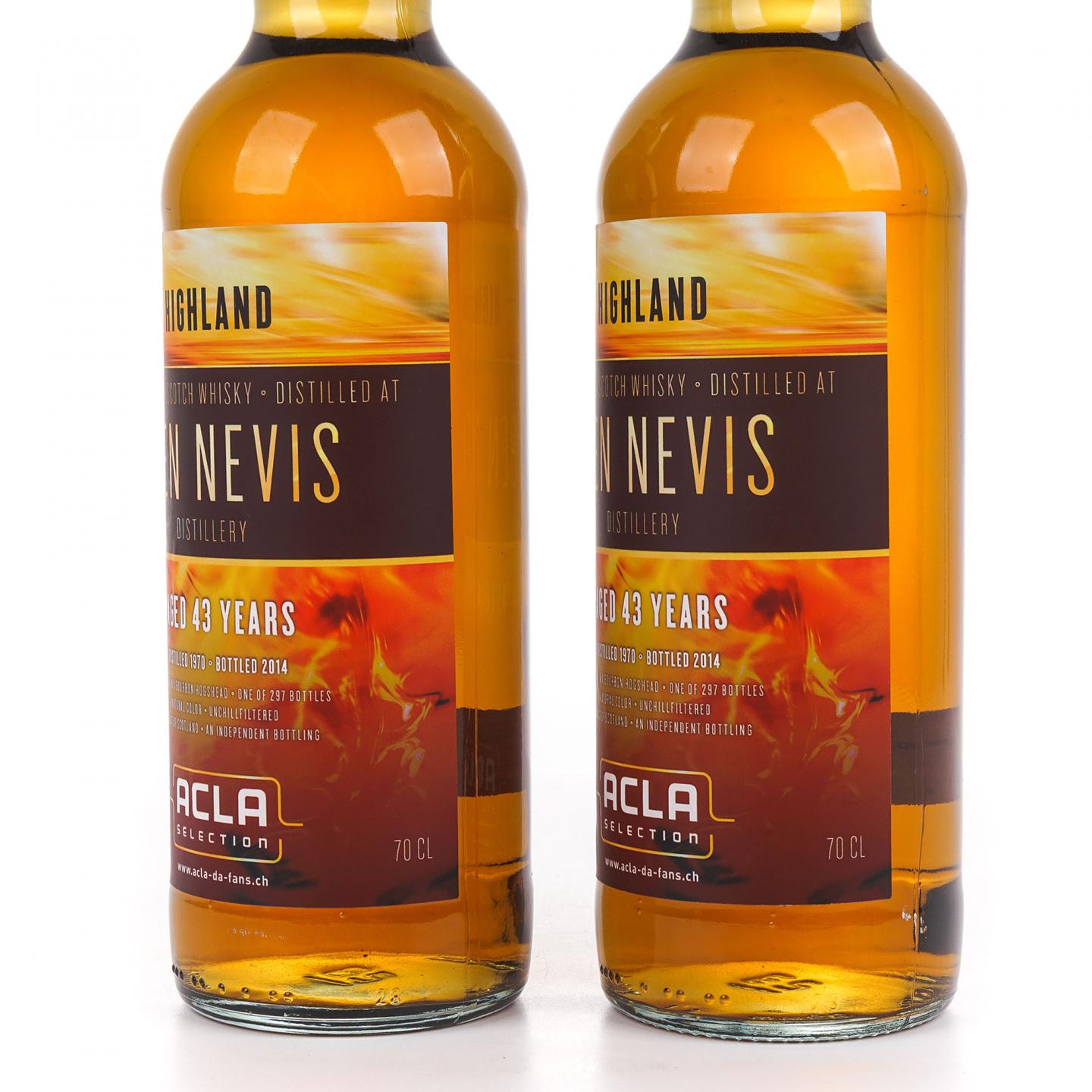 Ben Nevis 本尼维斯 43年 1970-2014 AdF 2瓶组*700ml