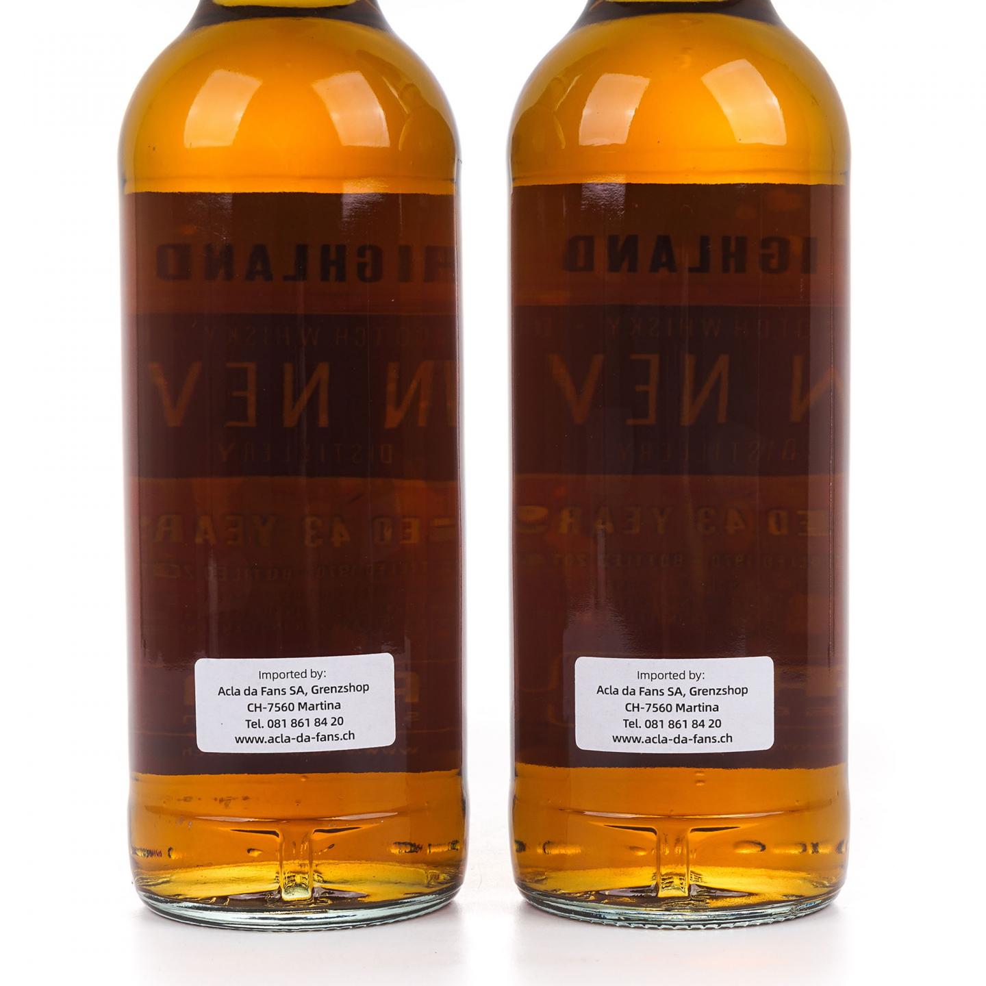 Ben Nevis 本尼维斯 43年 1970-2014 AdF 2瓶组*700ml
