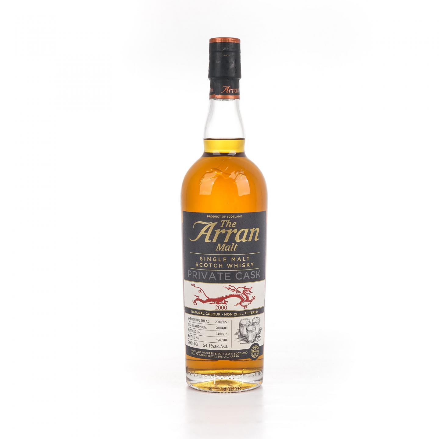 Arran 艾伦 2000-2015 Private Cask 雪莉桶#2000/222