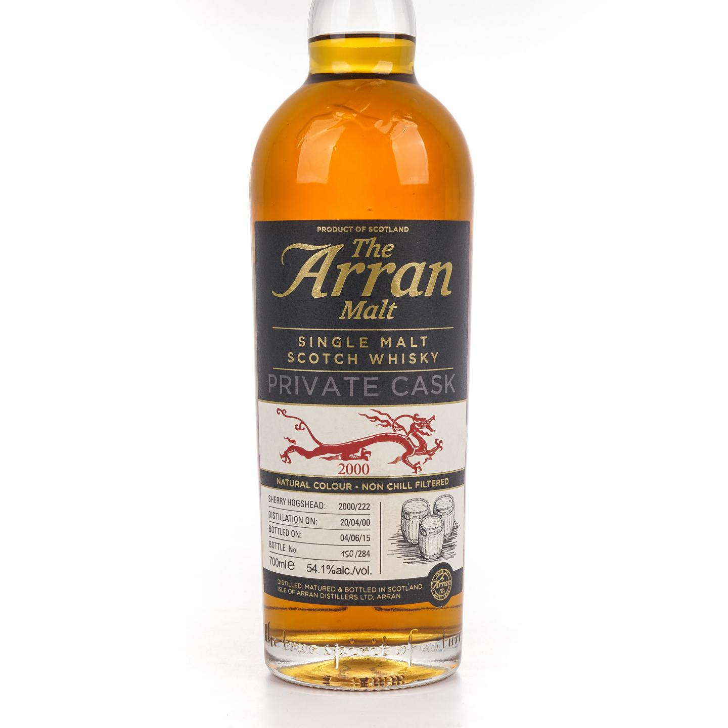 Arran 艾伦 2000-2015 Private Cask 雪莉桶#2000/222
