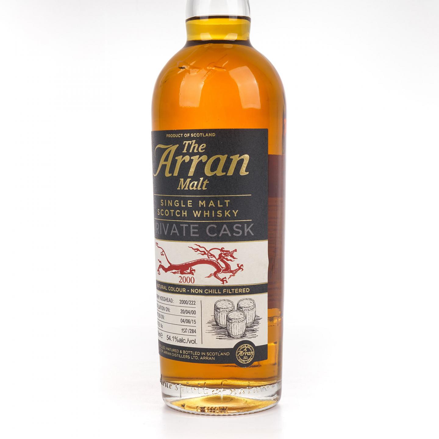 Arran 艾伦 2000-2015 Private Cask 雪莉桶#2000/222