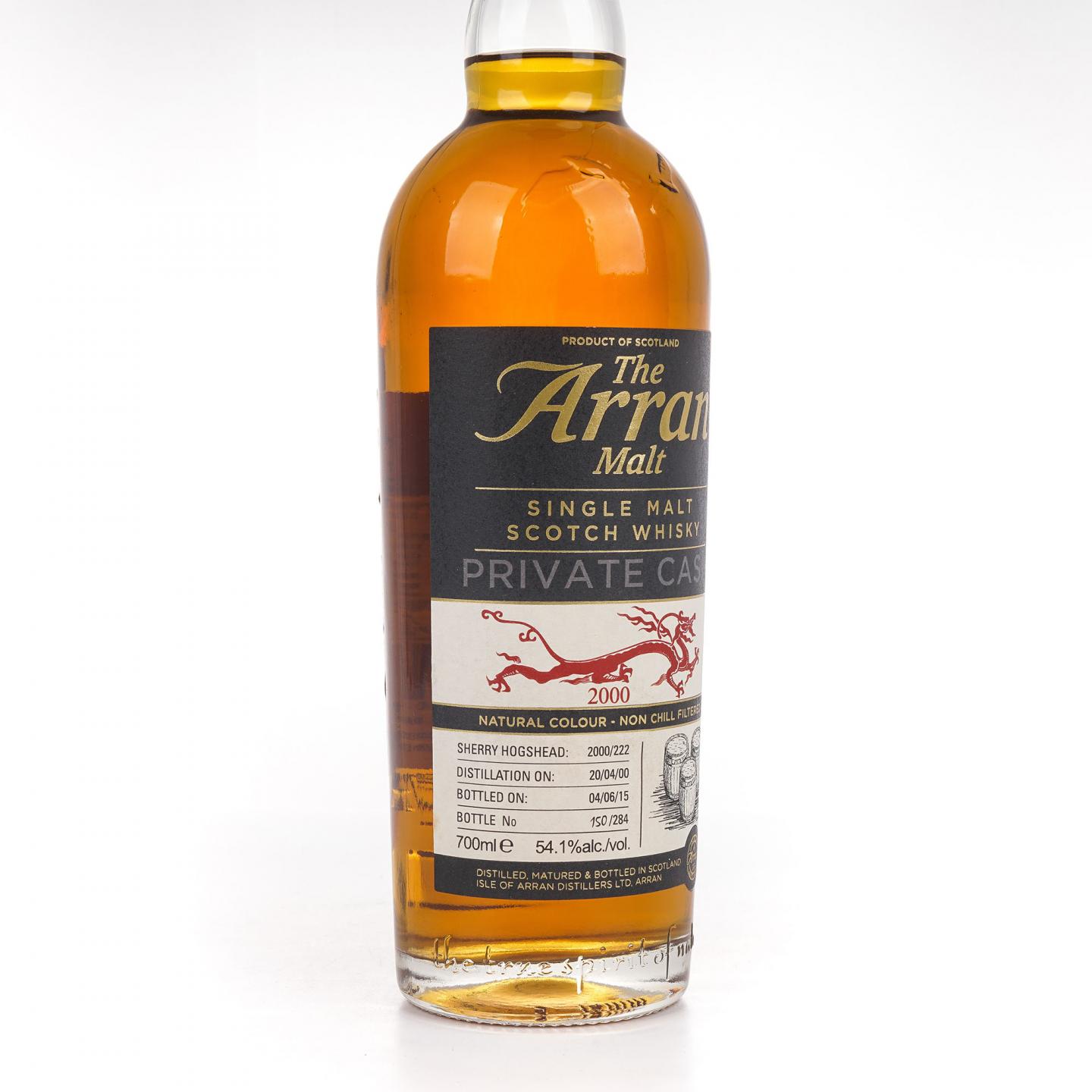 Arran 艾伦 2000-2015 Private Cask 雪莉桶#2000/222