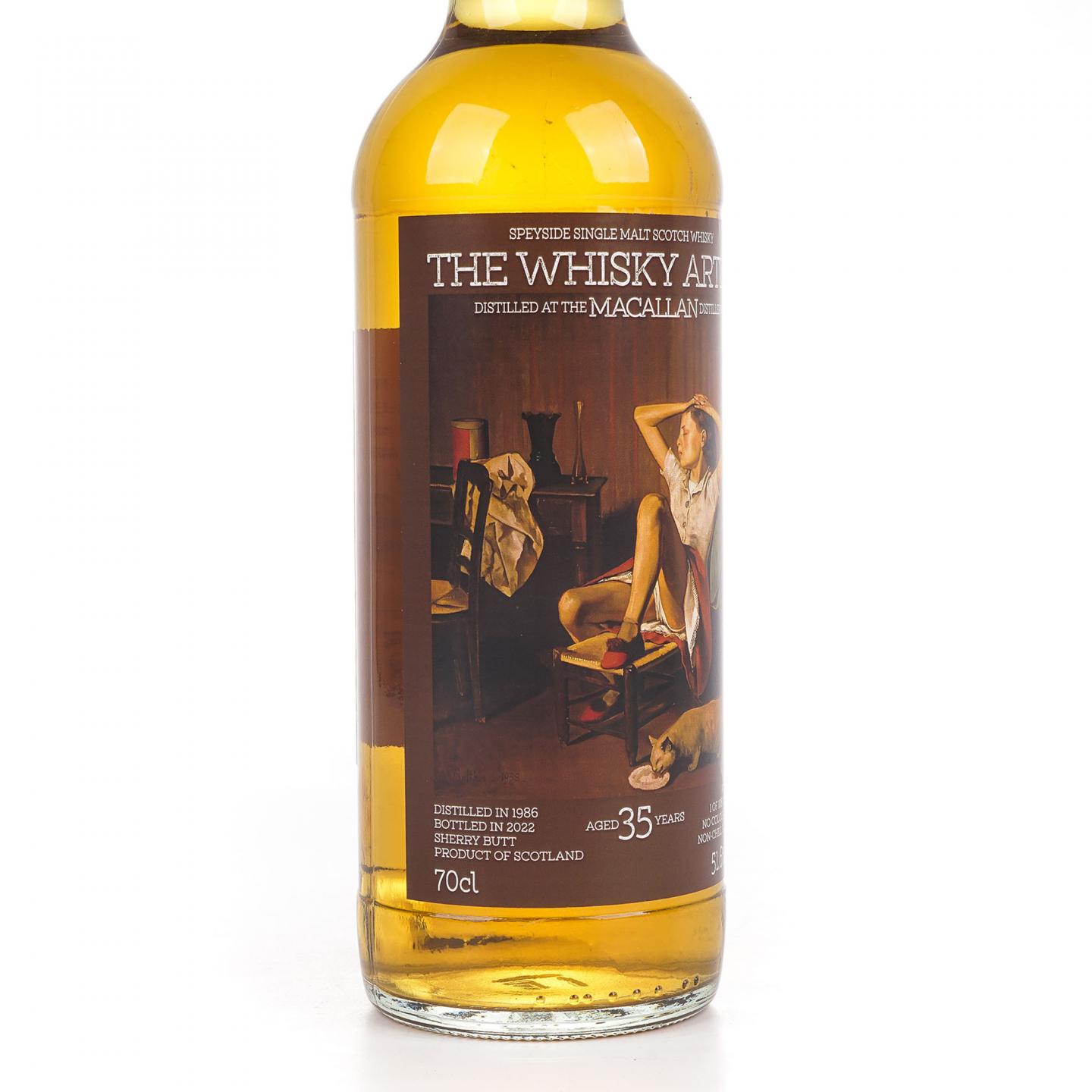 Macallan 麦卡伦 35年 1986-2022 雪莉桶#51383R 51.6%Vol.