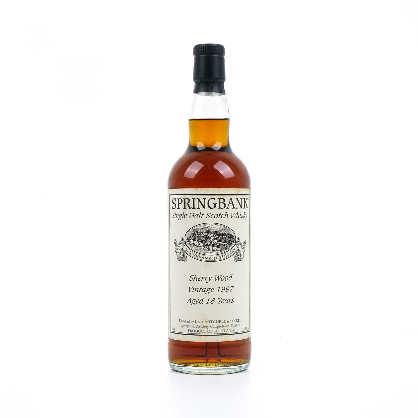 Springbank 云顶 18年 1997 雪莉桶 私人桶
