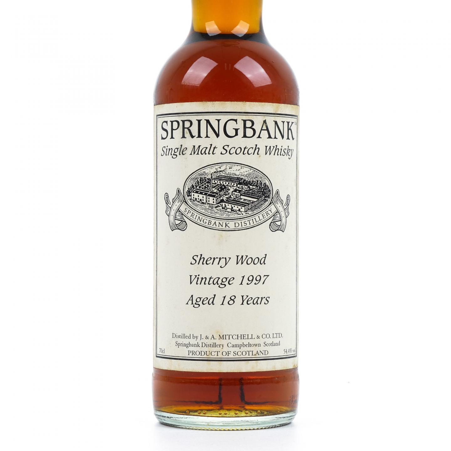 Springbank 云顶 18年 1997 雪莉桶 私人桶