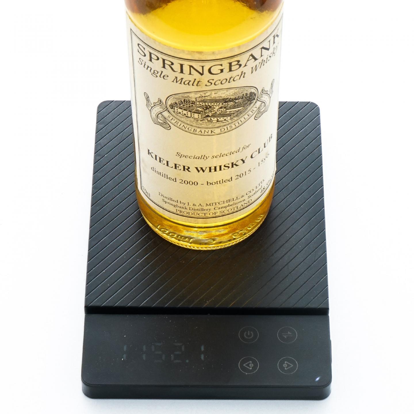 Springbank 云顶 15年 2000-2015