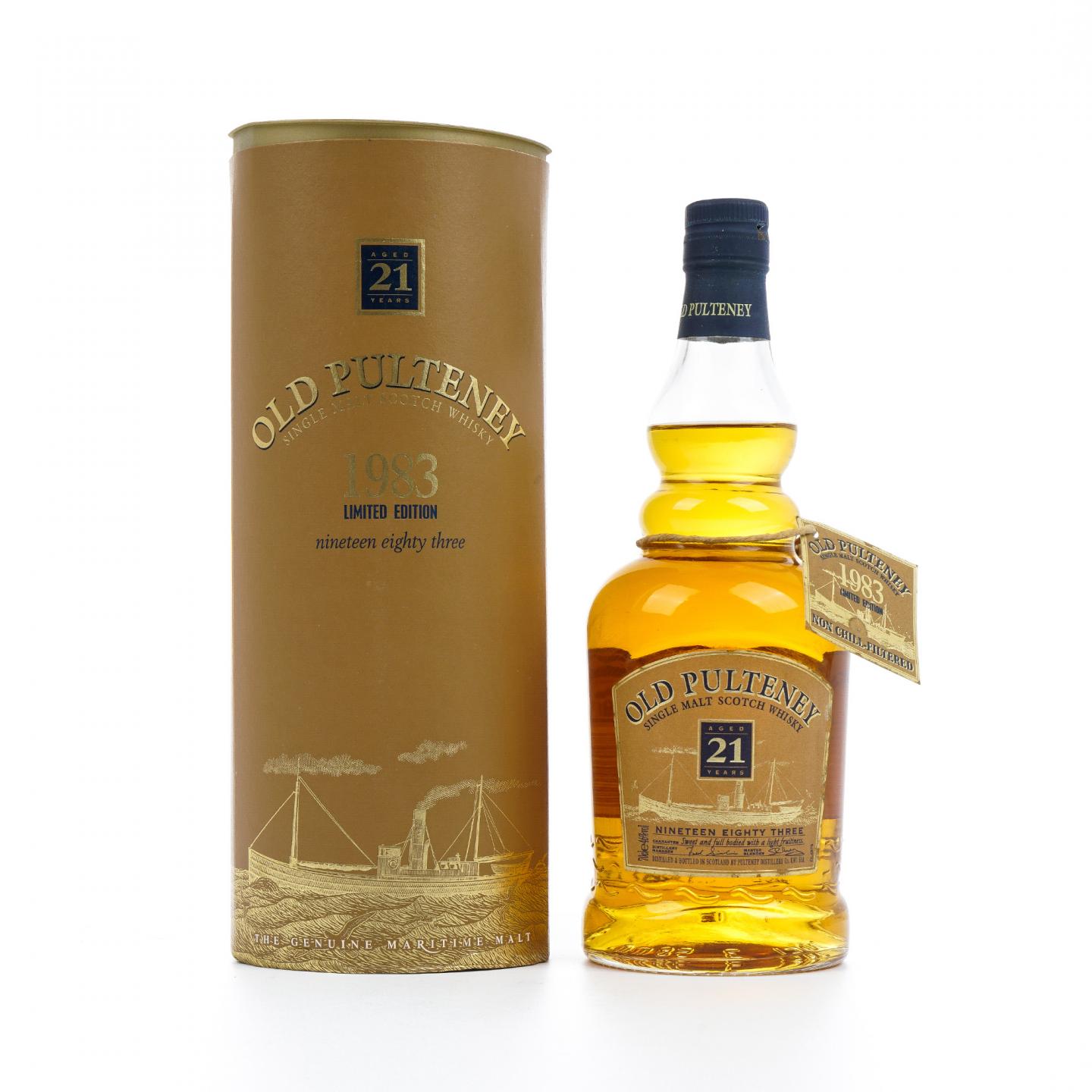 Old Pulteney 老富特尼 21年 圆筒