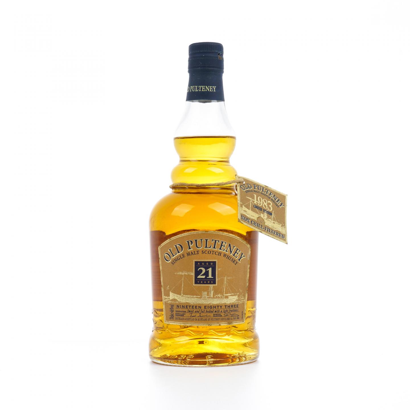 Old Pulteney 老富特尼 21年 圆筒