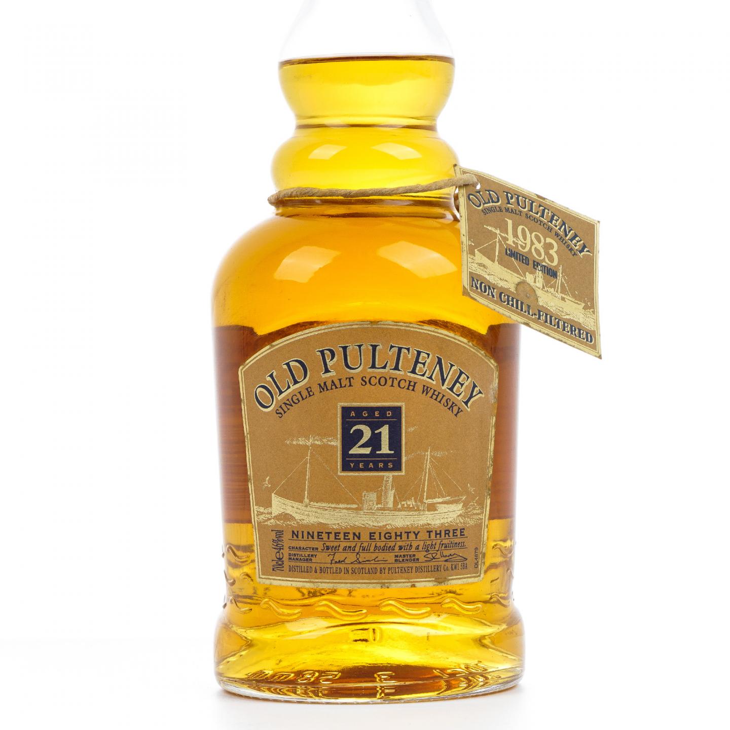 Old Pulteney 老富特尼 21年 圆筒