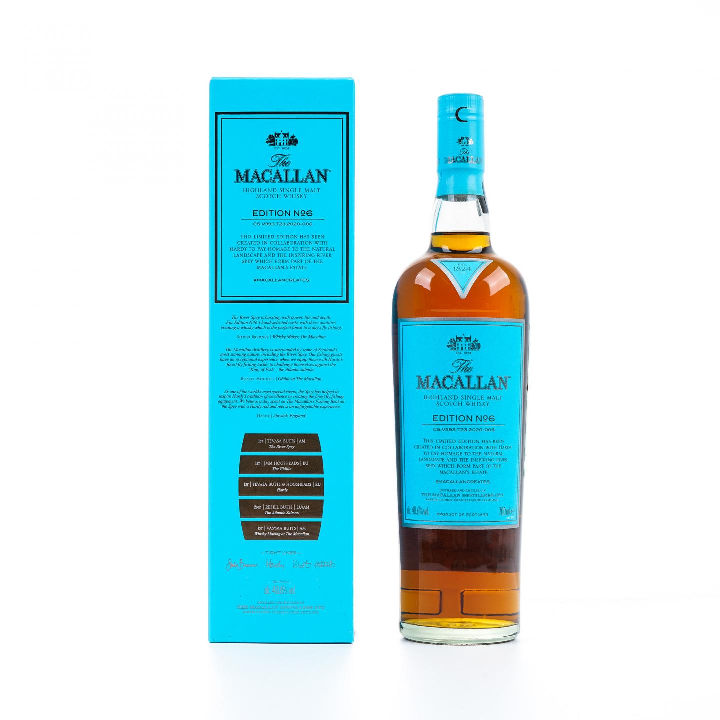 Macallan 麦卡伦 2020 Edition No.6 礼盒 48.6%Vol.
