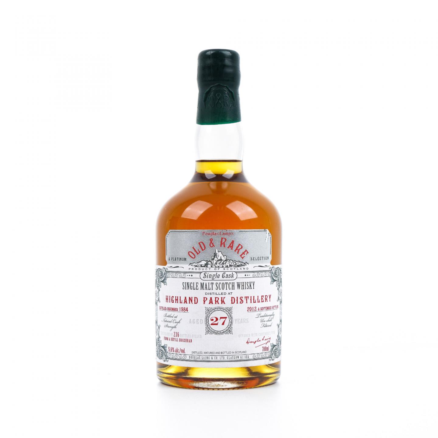 Highland Park 高原骑士 27年 1984-2012 单桶 DL