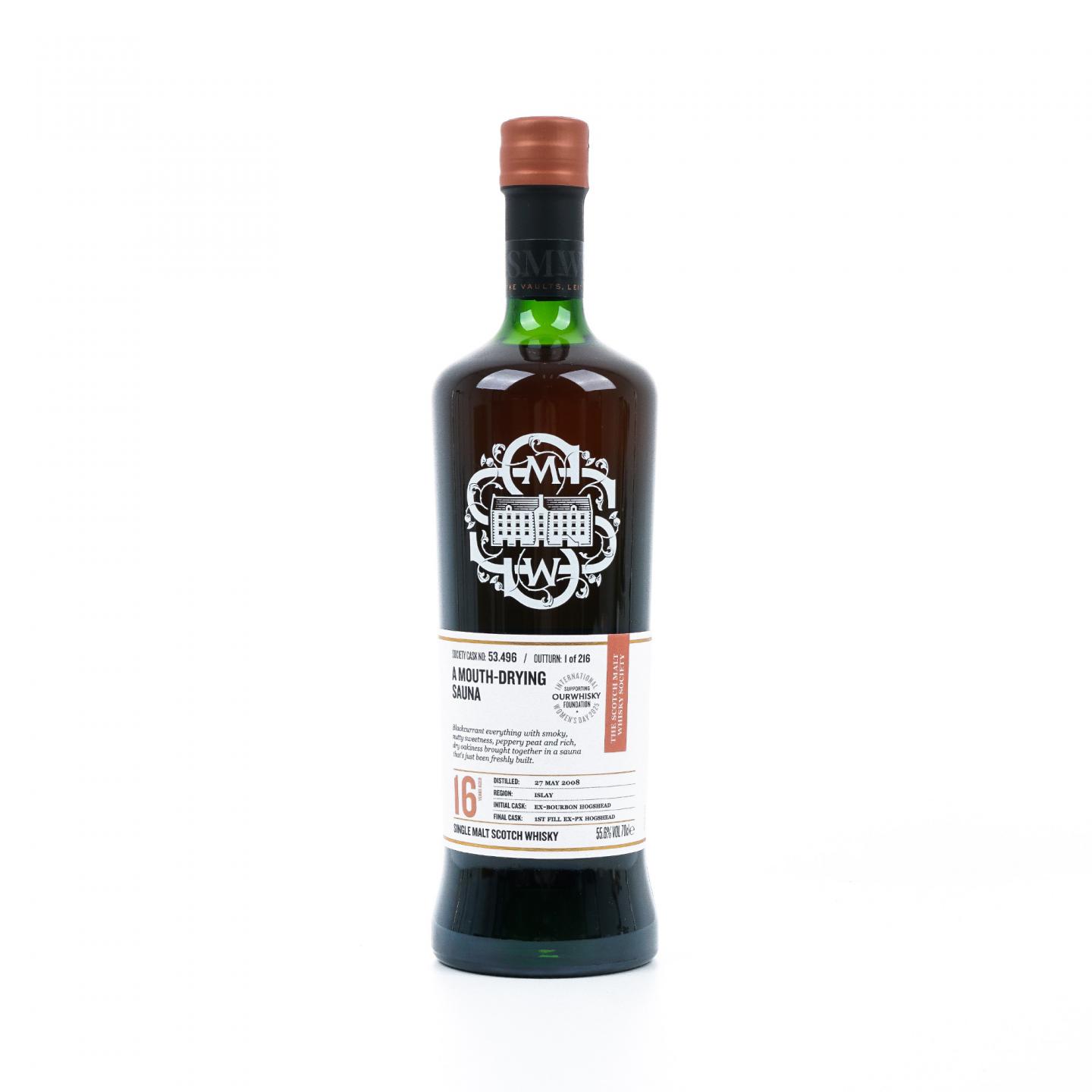SMWS 53.496 卡尔里拉 16年 2008