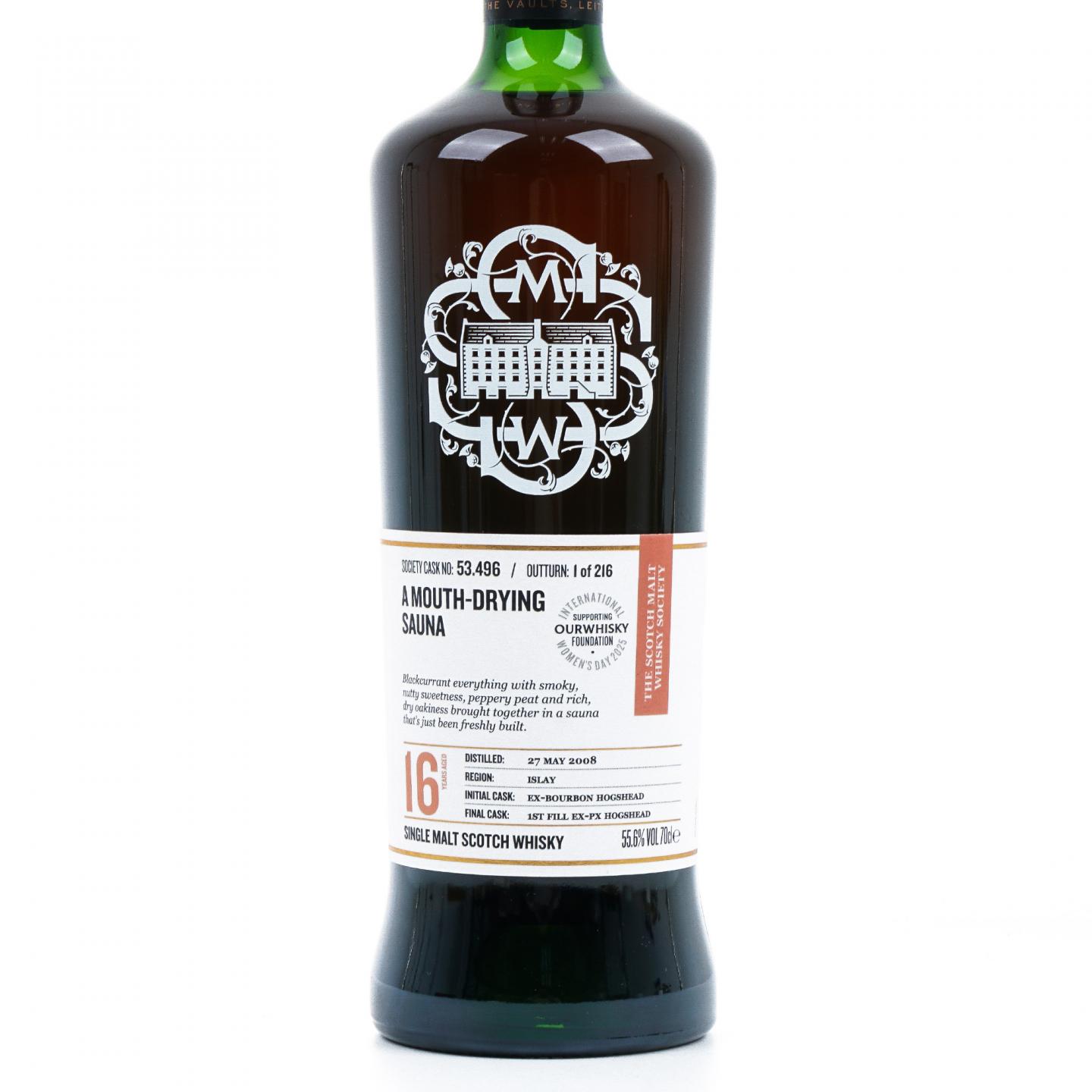 SMWS 53.496 卡尔里拉 16年 2008
