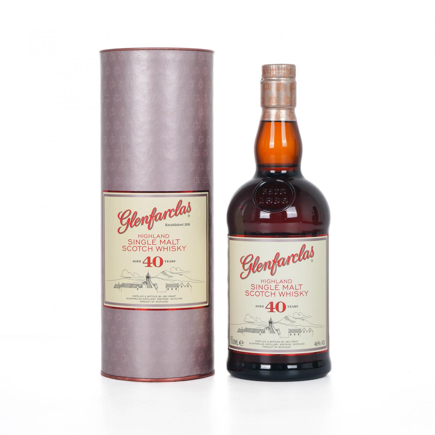 Glenfarclas 格兰花格 40年 圆筒