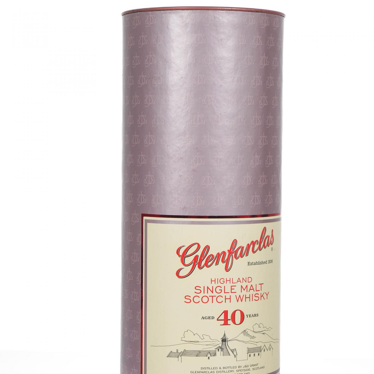 Glenfarclas 格兰花格 40年 圆筒