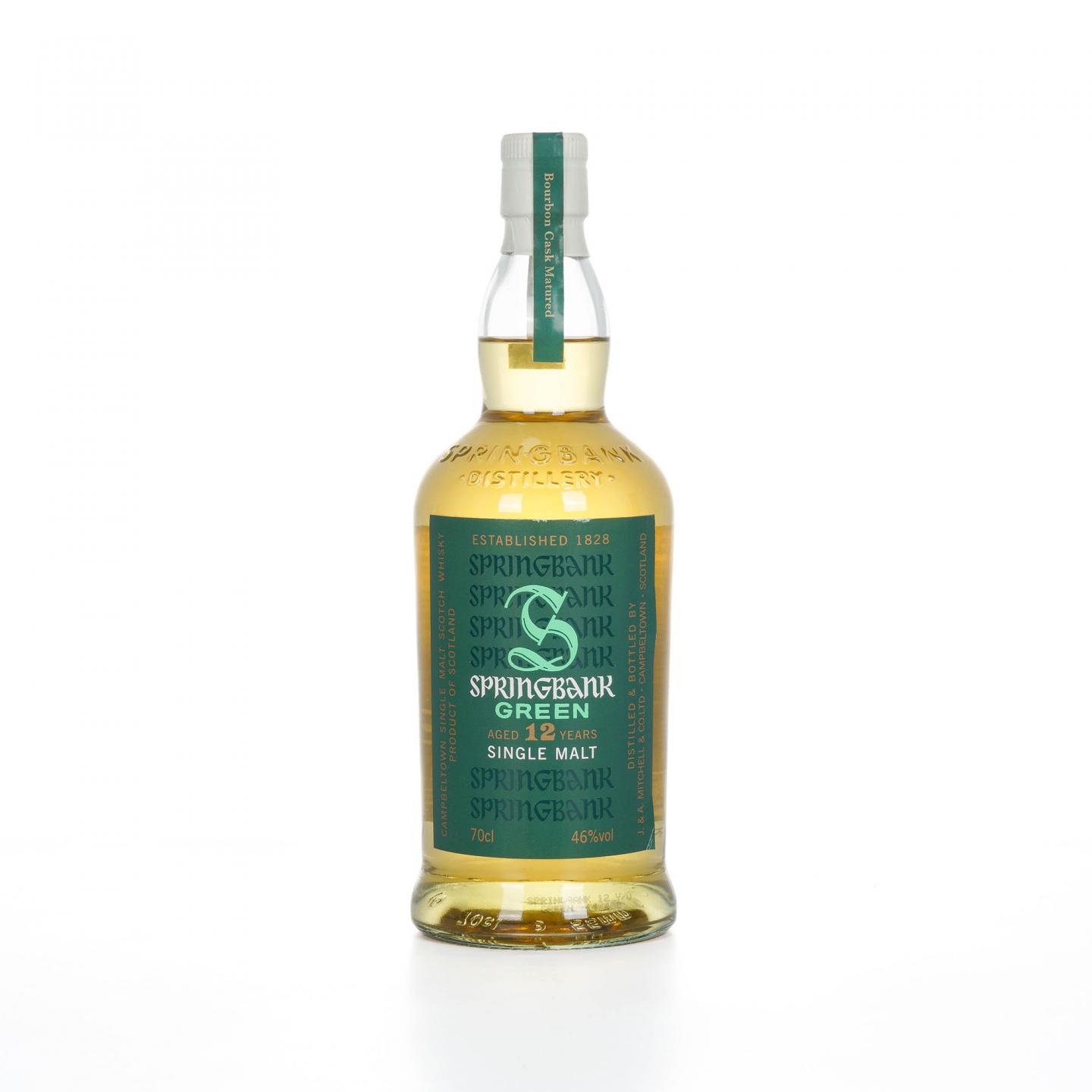 Springbank 云顶 12年 Green 波本桶