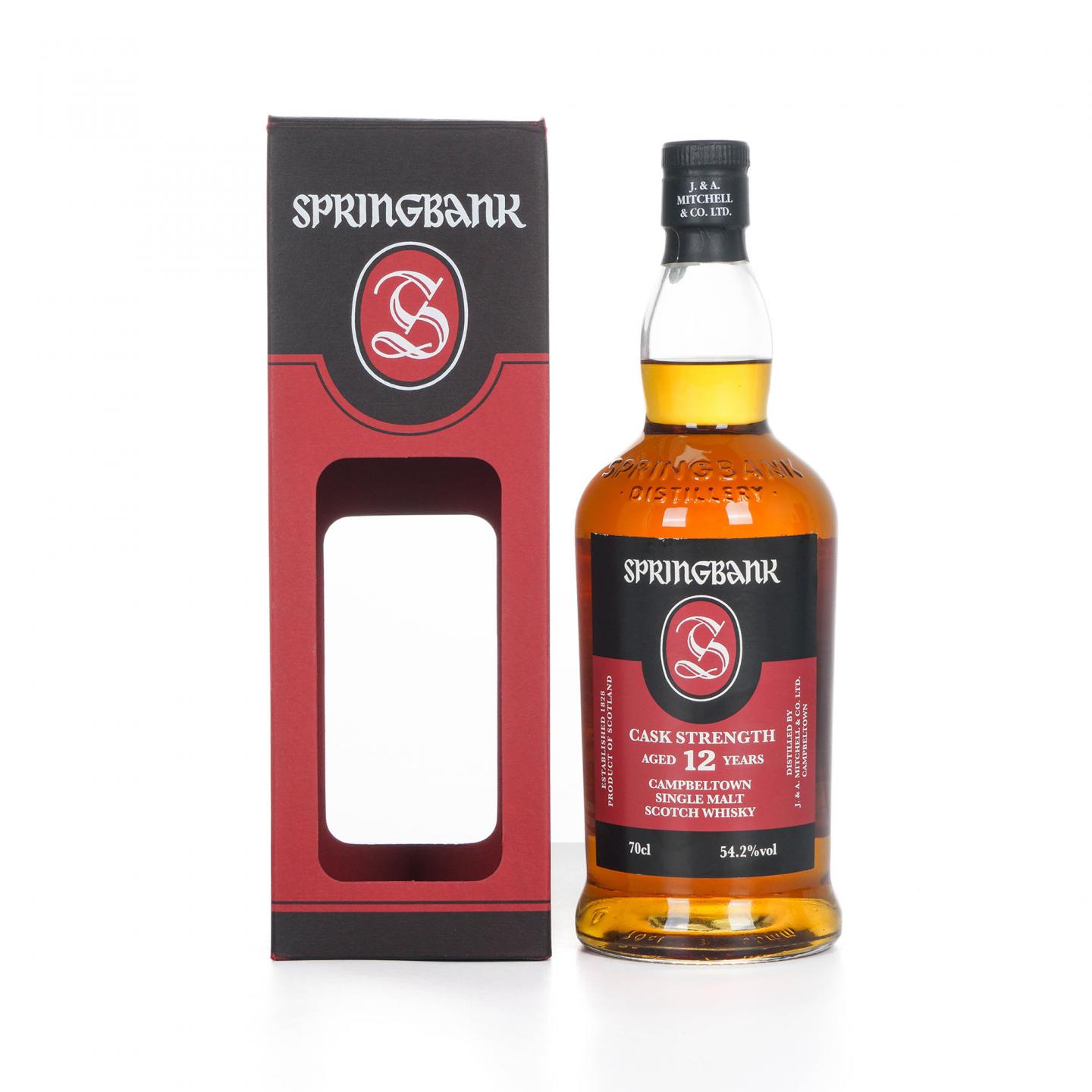 Springbank 云顶 12年 桶强 54.2%Vol.