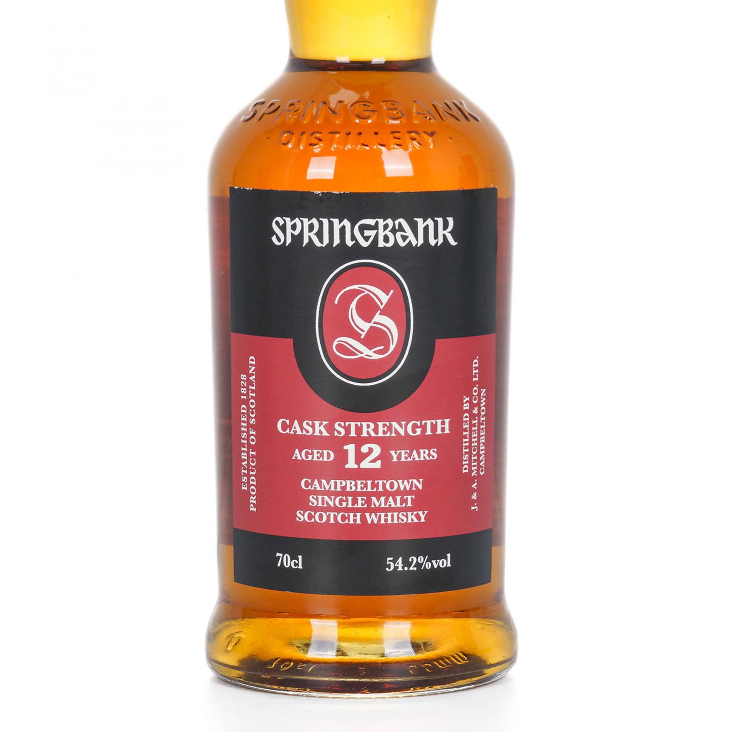 Springbank 云顶 12年 桶强 54.2%Vol.